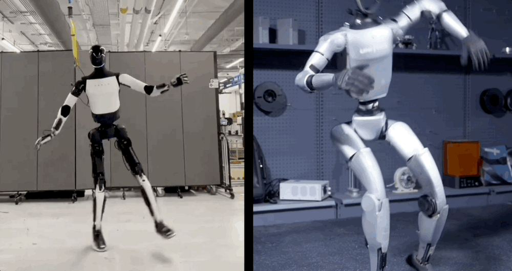Tesla Optimus vs Unitree G1