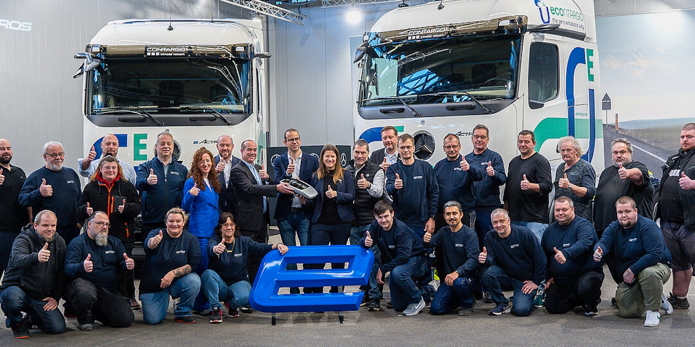 Germany: Contargo takes delivery of 20 eActros 600s