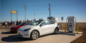 Texas NEVI EV charging station